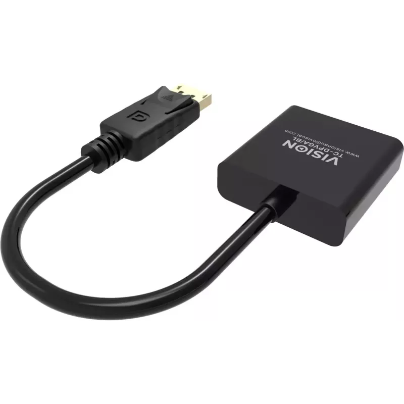 Video kabeļa adapteris DisplayPort uz VGA Vision TC-DPVGA/BL