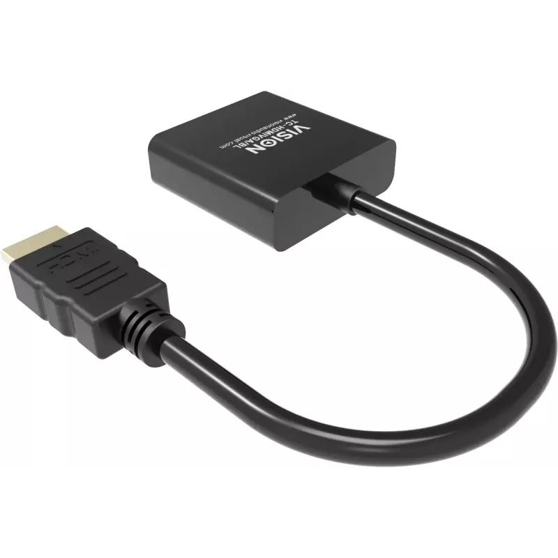 Video kabeļa adapteris Vision TC-HDMIVGA/BL
