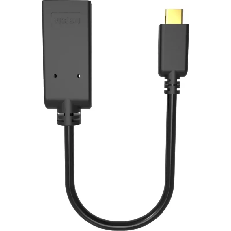 Video kabeļa adapteris USB Type-C uz HDMI Type A standarta Vision TC-USBCHDMI/BL