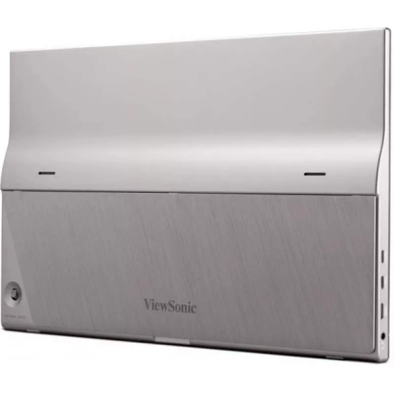 Viewsonic TD1655 datora monitors 39,6 cm (15,6 collas) 1920 x 1080 pikseļi Full HD LED skārienekrāns vairāklietotāju Melns, Sudraba