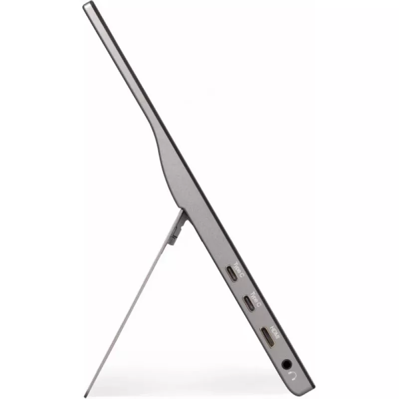 Viewsonic TD1655 datora monitors 39,6 cm (15,6 collas) 1920 x 1080 pikseļi Full HD LED skārienekrāns vairāklietotāju Melns, Sudraba