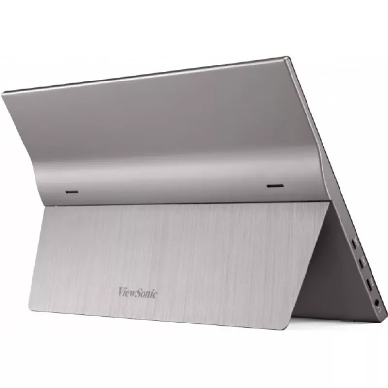 Viewsonic TD1655 datora monitors 39,6 cm (15,6 collas) 1920 x 1080 pikseļi Full HD LED skārienekrāns vairāklietotāju Melns, Sudraba