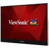 Viewsonic TD1655 datora monitors 39,6 cm (15,6 collas) 1920 x 1080 pikseļi Full HD LED skārienekrāns vairāklietotāju Melns, Sudraba