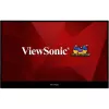 Viewsonic TD1655 datora monitors 39,6 cm (15,6 collas) 1920 x 1080 pikseļi Full HD LED skārienekrāns vairāklietotāju Melns, Sudraba