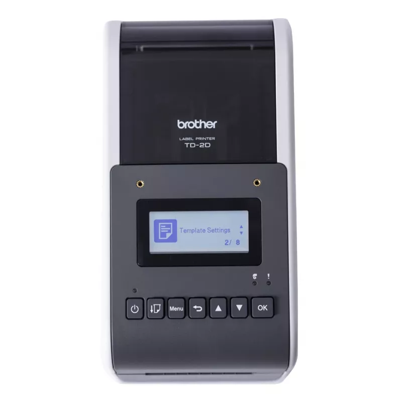 Brother TD-2350D203 etiķešu printeris termiskā druka 203 x 203 DPI 152 mm/s vadu un bezvadu savienojamība Ethernet LAN Wi-Fi Bluetooth