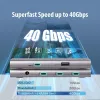Edimax TD-405BP klēpjdatora dokstacija/portu replikators, vadu, Thunderbolt 4, 60 W