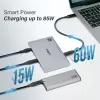 Edimax TD-405BP klēpjdatora dokstacija/portu replikators, vadu, Thunderbolt 4, 60 W