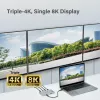 Edimax TD-405BP klēpjdatora dokstacija/portu replikators, vadu, Thunderbolt 4, 60 W