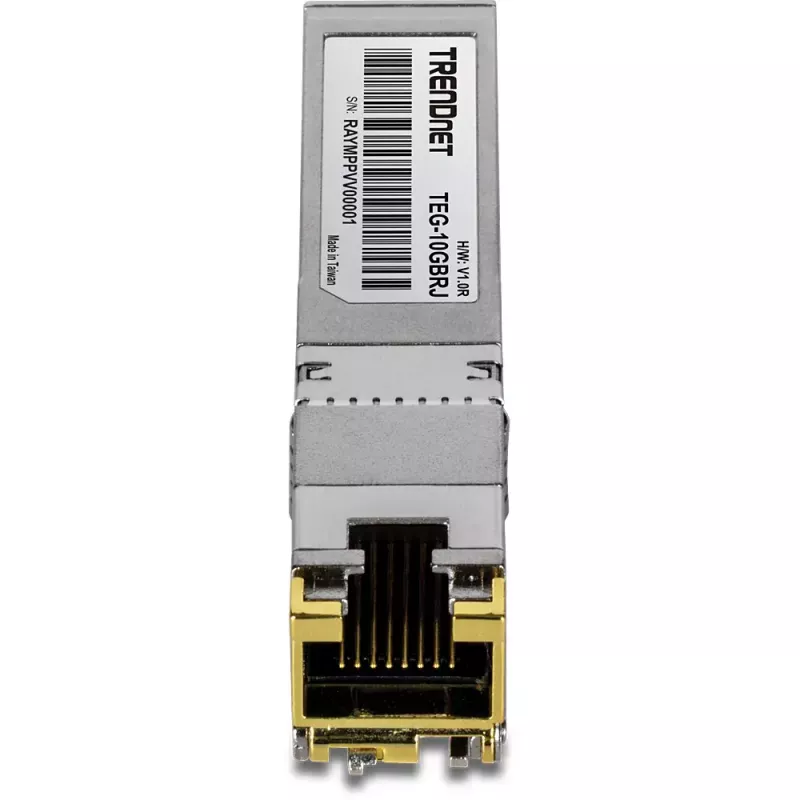 SFP raiduztvēreja modulis Trendnet TEG-10GBRJ Vara 10000 Mbit/s RJ-45