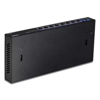Nepārvaldīts tīkla komutators TRENDnet TEG-S5091 — 8× 2,5G RJ-45 porti, 60 Gbit/s, 12V, piestiprināms pie sienas