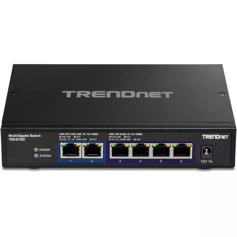 Tīkla slēdzis Trendnet TEG-S762 10G Ethernet 6 Porti 60 Gbit/s