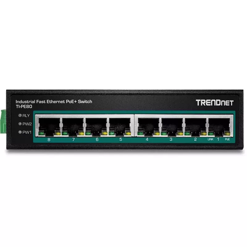 Nepārvaldīts slēdzis Trendnet TI-PE80