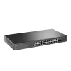 TP-Link JetStream TL-SG3428X-UPS tīkla slēdzis Pārvaldāms L2+/L3 Gigabit Ethernet (10/100/1000) 1U Melns