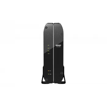 QNAP TS-410E NAS Tornis Intel® Celeron® J6412 8 GB 0 TB QNAP QTS Melns