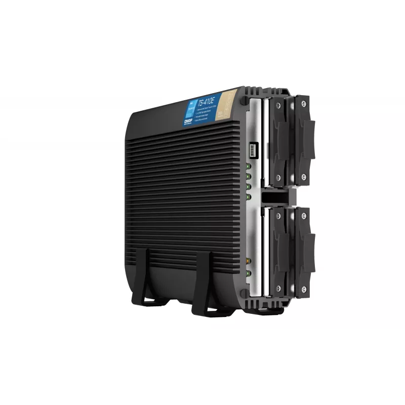 QNAP TS-410E NAS Tornis Intel® Celeron® J6412 8 GB 0 TB QNAP QTS Melns