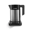 Bosch TWK7203 elektriskā tējkanna 1.7 L 1850 W melna, nerūsējošais tērauds