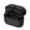 Bezvadu intraaurālās austiņas SAVIO TWS-09 — Bluetooth 5.1, binaurālas, 20–20000 Hz, 8 h sarunu laiks, ārējais akumulators, USB-C uzlāde, melnas