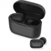 Bezvadu intraaurālās austiņas SAVIO TWS-09 — Bluetooth 5.1, binaurālas, 20–20000 Hz, 8 h sarunu laiks, ārējais akumulators, USB-C uzlāde, melnas