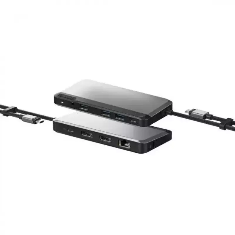 Dock ALOGIC U1CAD-SGR vadu USB 3.2 Gen 1 Type-C pelēks 85W
