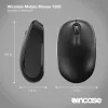 Incase Designed by Microsoft Wireless Mobile 1850 pele, ceļojumiem, piemērota abām rokām, RF bezvadu, optiskā