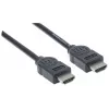 HDMI kabelis vīrietis-vīrietis Manhattan HDMM6 4K@30Hz 1,8 m melns