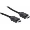 HDMI kabelis Manhattan HDMM5M 4K@30Hz 5 m vīr. pret vīr. melns