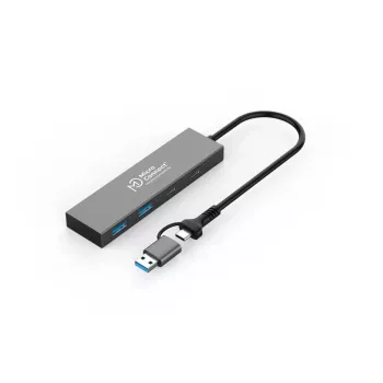 Microconnect UC0066-5G-USB-C-4IN1 saskarnes centrmezgls USB-C 4 porti