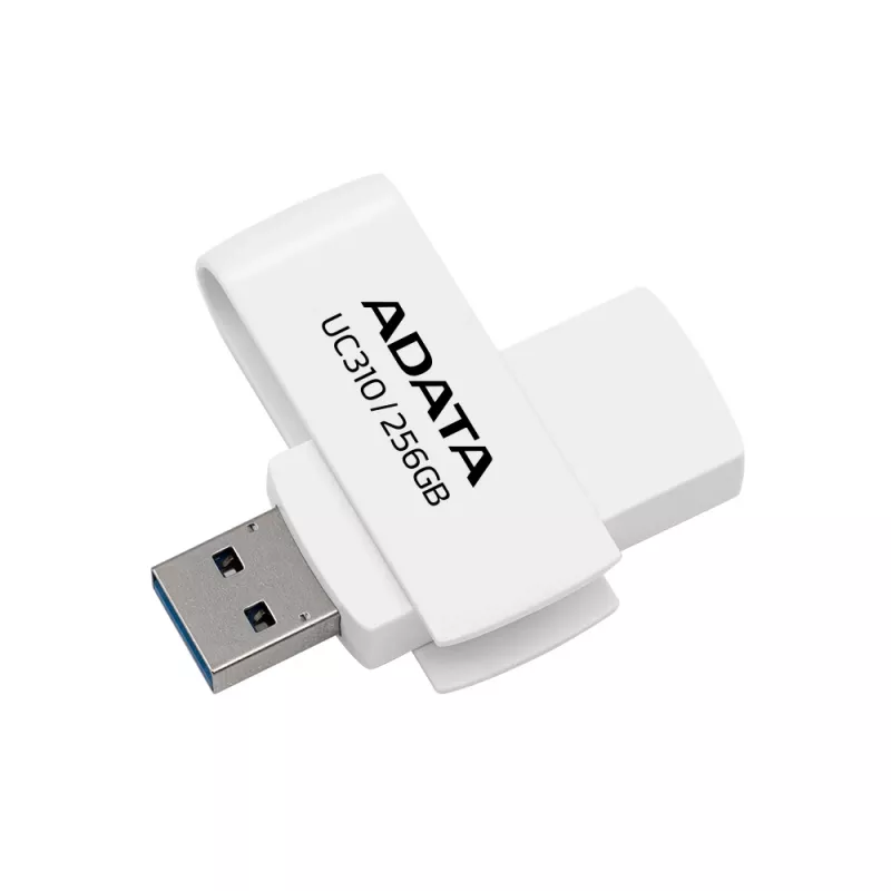 ADATA UC310 USB zibatmiņa 256 GB USB Type-A 3.2 Gen 1 (3.1 Gen 1) Balta