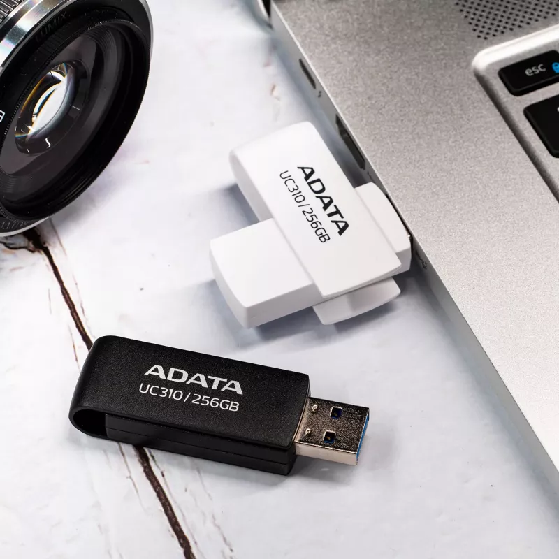 ADATA UC310 USB zibatmiņa 256 GB USB Type-A 3.2 Gen 1 (3.1 Gen 1) Balta