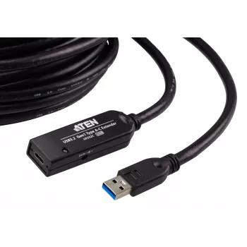 ATEN 20 m USB 3.2 Gen1 pagarinātāja kabelis USB A uz USB C 5 Gbit/s
