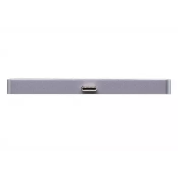 ATEN USB-C Travel Dock with Power Pass-Through, universāls, USB Type-C, melns, sudrabains