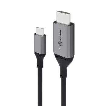 USB-C uz HDMI kabelis ALOGIC ULCHD01-SGR 1m 4K 60Hz