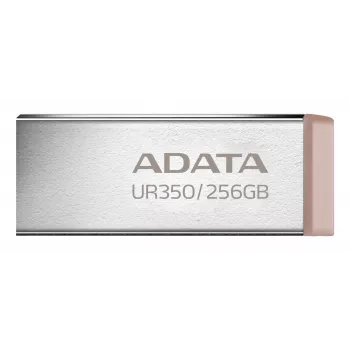 ADATA UR350 USB zibatmiņa 256 GB USB Type-A 3.2 Gen 1 (3.1 Gen 1) Brūna, nerūsējošais tērauds