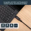 StarTech.com USB C uz Gigabit Ethernet adapteris - 1 Gbps NIC USB 3.0/USB 3.1 Type C tīkla adapteris - 1GbE USB-C uz RJ45/LAN ports Thunderbolt 3 saderīgs Windows MacBook Pro Chromebook