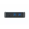 ATEN 2-portu USB uz USB-C koplietošanas slēdzis, 5000 Gbit/s, melns, plastmasa, 0 - 40 °C, -20 - 60 °C, 0 - 80%