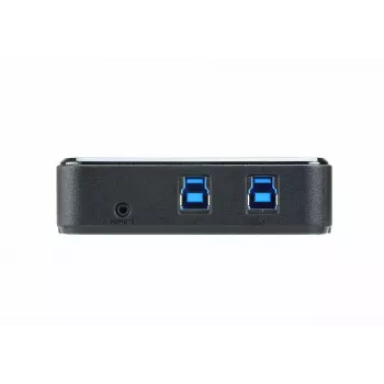 ATEN 2-portu USB uz USB-C koplietošanas slēdzis, 5000 Gbit/s, melns, plastmasa, 0 - 40 °C, -20 - 60 °C, 0 - 80%
