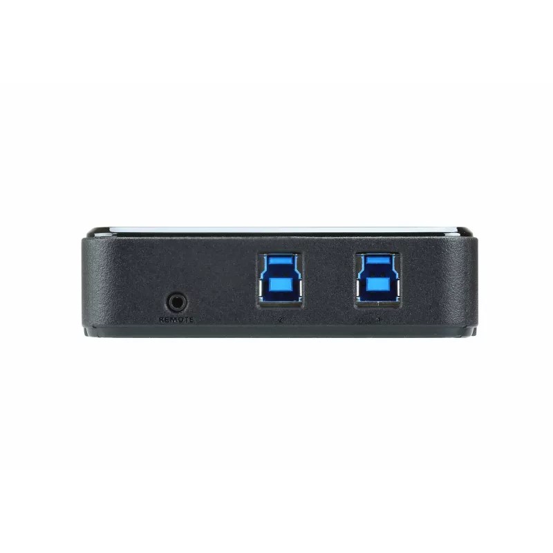 ATEN 2-portu USB uz USB-C koplietošanas slēdzis, 5000 Gbit/s, melns, plastmasa, 0 - 40 °C, -20 - 60 °C, 0 - 80%