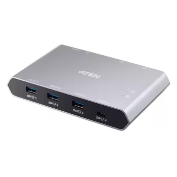 Perifērijas koplietošanas slēdzis ATEN 2x4 USB-C Gen2