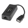 StarTech.com 1 porta USB pa Cat5 / Cat6 Ethernet pagarinātājs - līdz 131 pēdai (40 m)