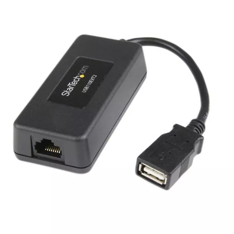 StarTech.com 1 porta USB pa Cat5 / Cat6 Ethernet pagarinātājs - līdz 131 pēdai (40 m)