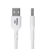 StarTech.com 3 m USB-A uz USB-C uzlādes kabelis, uzlāde un sinhronizācija, 3 A, USB 2.0, TPE apvalks - balts USB lādēšanas vads