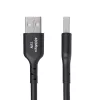 StarTech.com 4m (13 pēdas) USB-A uz USB-C uzlādes kabelis, uzlāde un sinhronizācija, 3A, USB 2.0, TPE apvalks – melns USB uzlādes vads