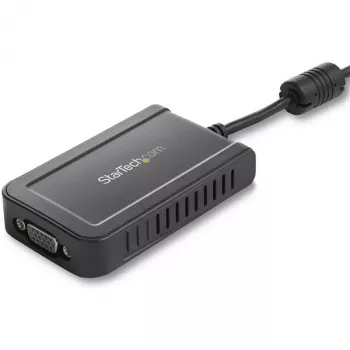 StarTech.com USB 2.0 uz VGA adapteris, USB uz VGA monitora pārveidotājs Windows, 1080p (nav atbalsta macOS/ChromeOS/Linux) - TAA