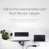 StarTech.com USB 2.0 uz VGA adapteris, USB uz VGA monitora pārveidotājs Windows, 1080p (nav atbalsta macOS/ChromeOS/Linux) - TAA