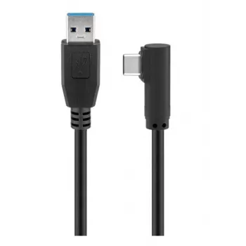 Microconnect USB3.1CA05A USB kabelis USB 3.2 Gen 1 (3.1 Gen 1) 0,5 m USB A USB C Melns
