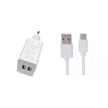 Microconnect USB3.1CA1SETW mobilās ierīces lādētājs Viedtālrunis Balts Maiņstrāva Iekštelpu