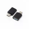 Microconnect USB3.1CAAF savienotāju adapteris USB C USB A Melns