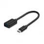 Microconnect USB3.1CAF02BH USB kabelis USB 3.2 Gen 1 (3.1 Gen 1) 0.2 m USB C USB A Melns