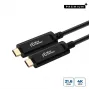 Microconnect USB3.1CC10OP USB kabelis USB 3.2 Gen 1 (3.1 Gen 1) 10 m USB C Melns