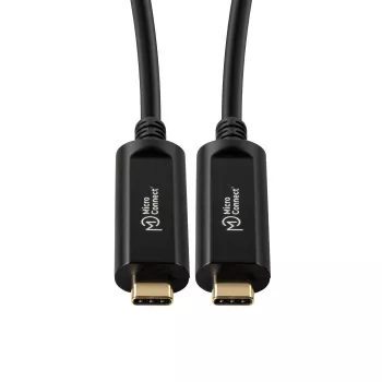 Microconnect USB3.1CC20OP USB kabelis USB 3.2 Gen 2 (3.1 Gen 2) 20 m USB C Melns